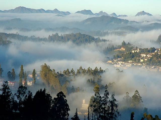Hills of south holidays