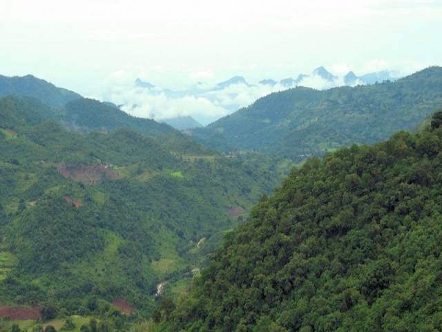 Hills of south holidays